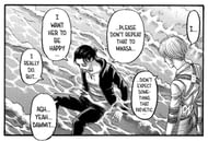 Eren talking to Armin in the Paths (Image via Kodansha)